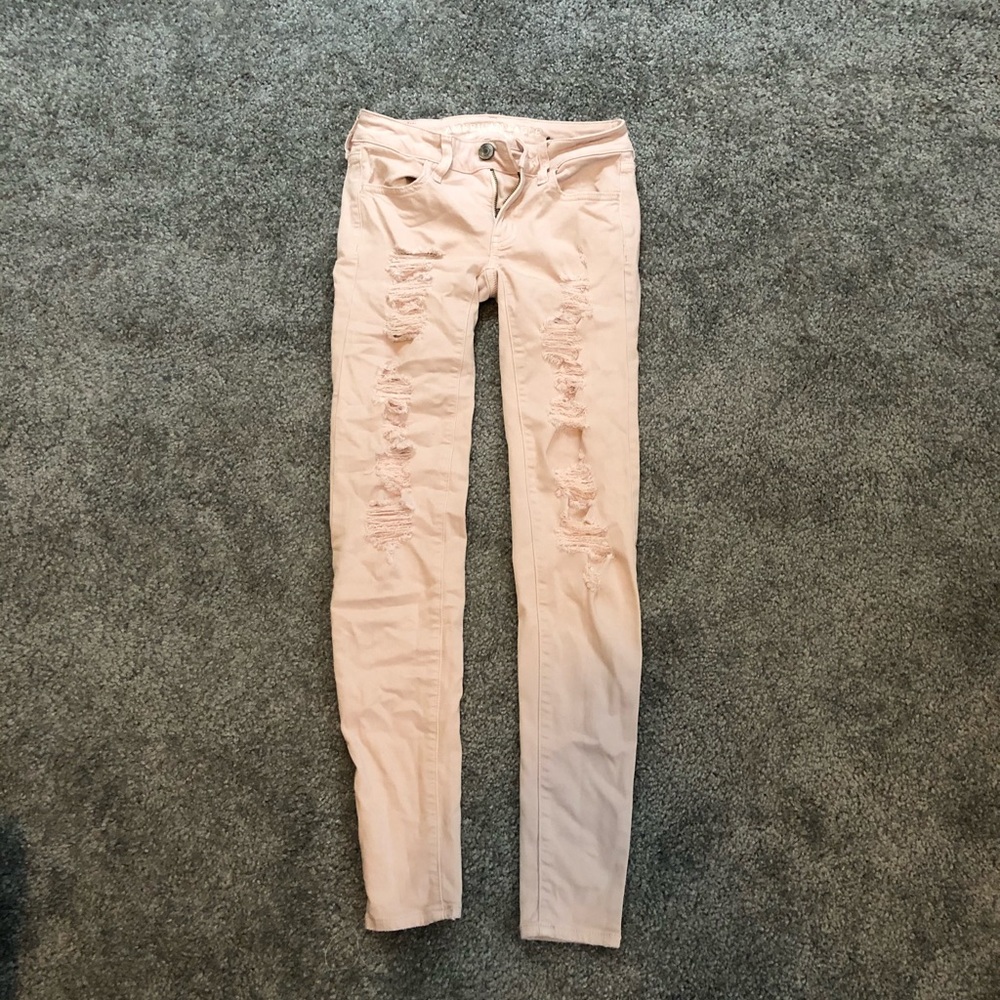 American Eagle Jeans (light pink) 00